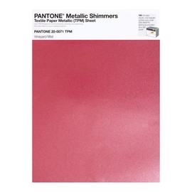 Pantone Metallic Shimmer TPM, 8.5x11 Inch Sheet, 20-0071 Vineyard Mist