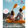 Abahub 1PCS Paddle Leash Kayak Paddle Leash Safety Leash Elastic