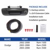 Anina Tailgate Handle Backup Camera for Dodge Ram 1500 2500