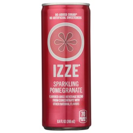 IZZE sparkling Juice, Pomegranate, 8.4 oz can