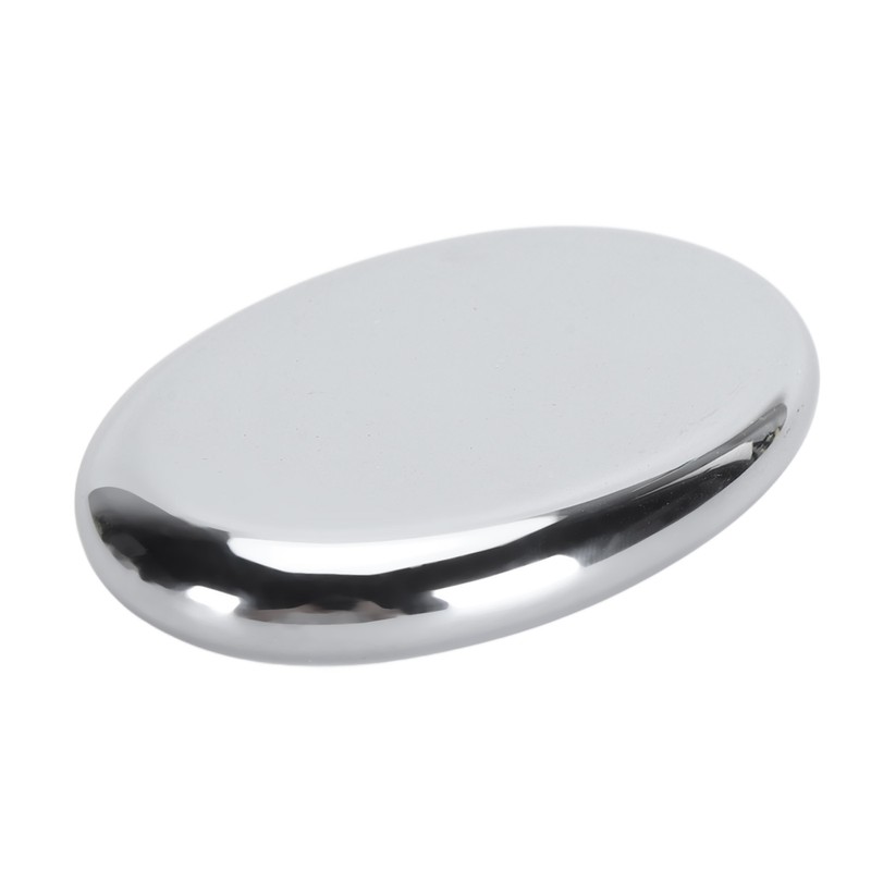 62x44x10mm Oval Shape Terahertz Stone Plate Fascia Scraper Massage Scraping