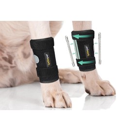 Lyderpet Dog Front Leg Brace Ankle Support for Forelilmb, Canine Dog Wrist Brace Splint, Protects Foreleg Carpus Joint Wounds Heals, Helps with Loss of Stability Caused by Arthritis