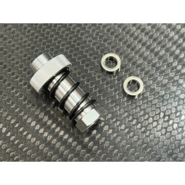 G-Maxx Aluminum Adjustable Servo Saver Kit For Arrma Infraction 6S BLX Silver