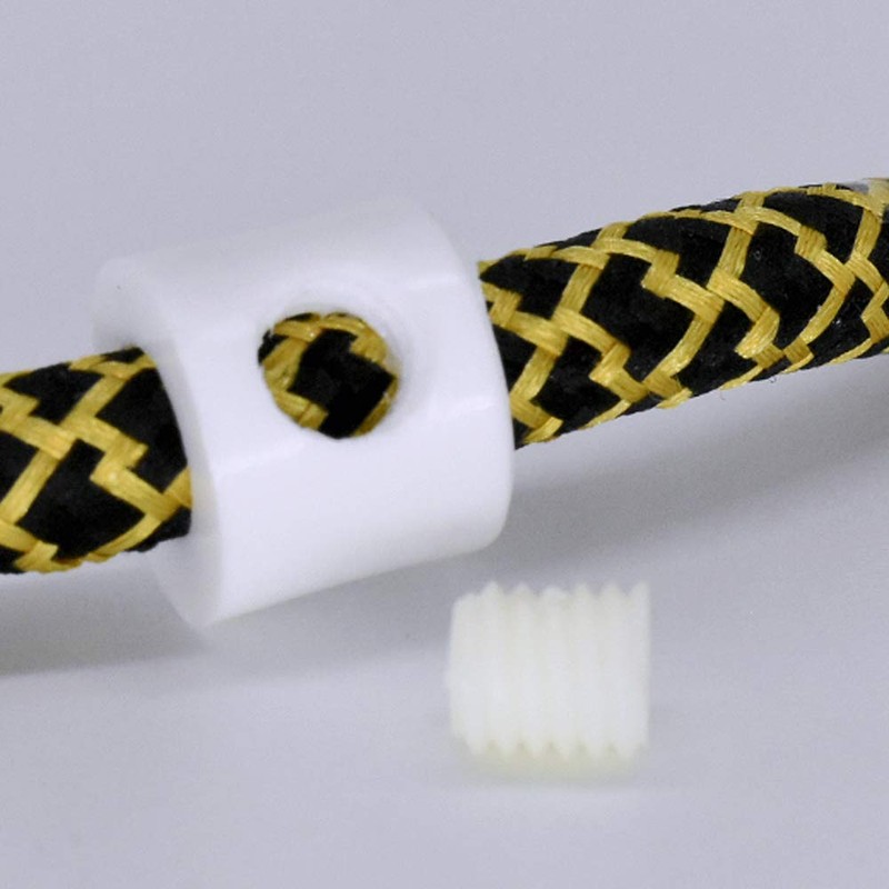 Adjusting Ring White 6.5 mm Plastic 13 x 11 mm