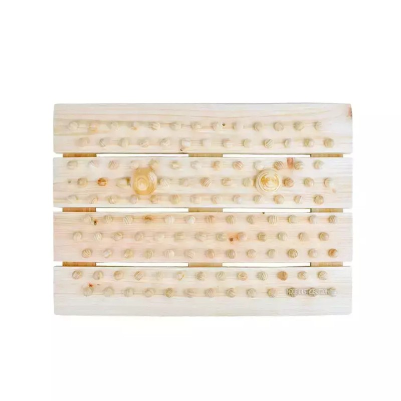 순수 편백나무 구슬발지압판 대형지압기 발지압 구슬 Pure Cypress Ball Foot