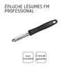 FMprofessional 21744 Pela Potato Chef, Stainless Steel Polypropylene, Black