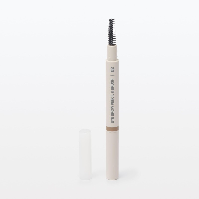 MUJI Eyebrow Pencil & Brush Natural Brown OAP72A4S