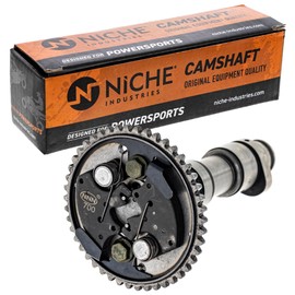 NICHE Camshaft Assembly Cam Gear Sprocket for Yamaha Grizzly Rhino 660 5KM-12170-00-00
