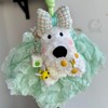 Blind Box: Handmade Puppy Plush Keychain Phone Charm Car Charm,West