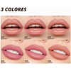 Bluemega Brillo Labial Peel-off, Set de 3- Fórmula Tipo Gel,