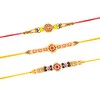 Pack of 3 Designer Rakhi Bracelet for Brother on Raksha
