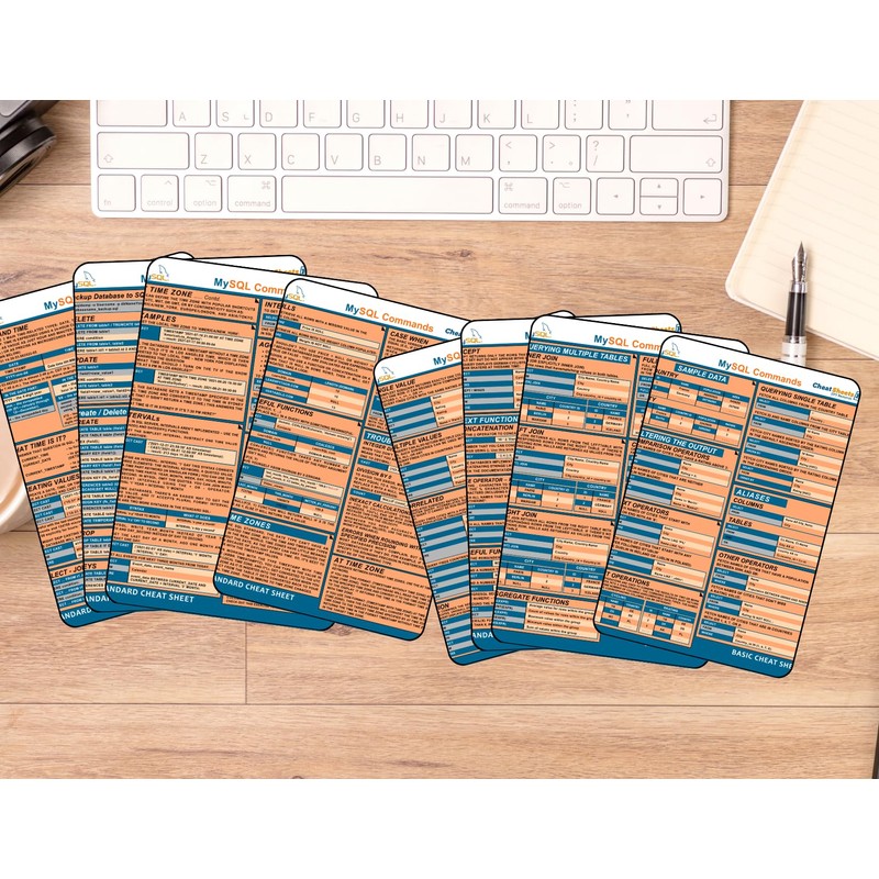 MySQL Commands Cheat Sheet Reference Guide – Beginner to Advanced
