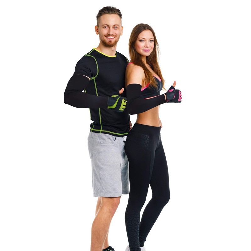 9 pares de fundas unisex de protección UV para brazos