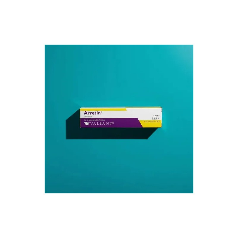 Arretin Retinol Valeant Crema Antiacné Hipoalergénica Libre de Parabenos 30g