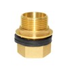 Hooshing Brass Bulkhead Fitting 1“ Male x 1" Female Thread
