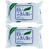 Miyoshi White Dish Towel Washing Soap, 4.8 oz (135 g) x 2 Sets