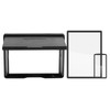 Digital Camera Sun Shade Hood Cover Display Screen Tempered Glass