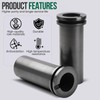 Graphite Crucible for Melting Gold, Silver, Copper 1/2/3kg 99.97% Carbon