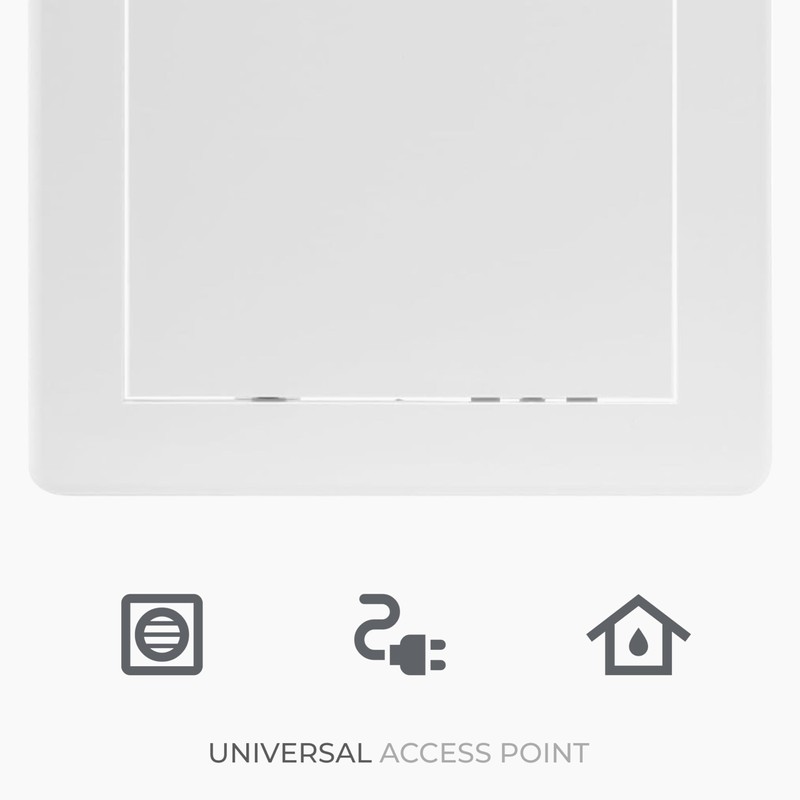 HVAC OV 6x10 Inch White Access Panel for Drywall –