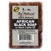 By Natures 100% Natural African Black Soap With Black Castor Oil 6.0 Oz (Pack of 1)