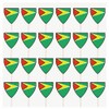 AK Giftshop Guyana Flags Party Food Sticks Picks Cupcakes Decorations