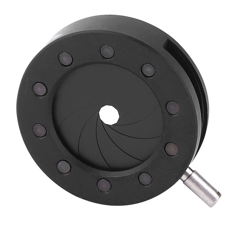 Microscope Iris Adapter Aperture Adjustable Lens Optical Diaphragm for MicroscopeSK12