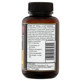 GO Healthy Krill Oil 1500mg 60 Softgel Capsules