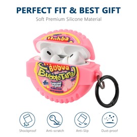 [3Pack] Gedicht for Airpods Pro 2nd Generation Case, Funny 3D Cartoon Candy Energy Bottle Design Silicone Soft Cases for Airpods Pro Case 2nd Gen, with Keychain Kids Women Men for Airpods Pro 2 Case