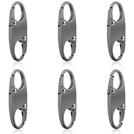 6PCS Anti Theft Luggage Locks S Clips Small Lock, for Zipper Pull Replacement, Suitable for Outdoor Camping and Travel Backpack Lock
