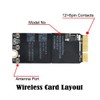 ChenYang CY Bluetooth Wireless WiFi Card Adapter BCM94331CSAX BCM94331CSDAX BCM4331