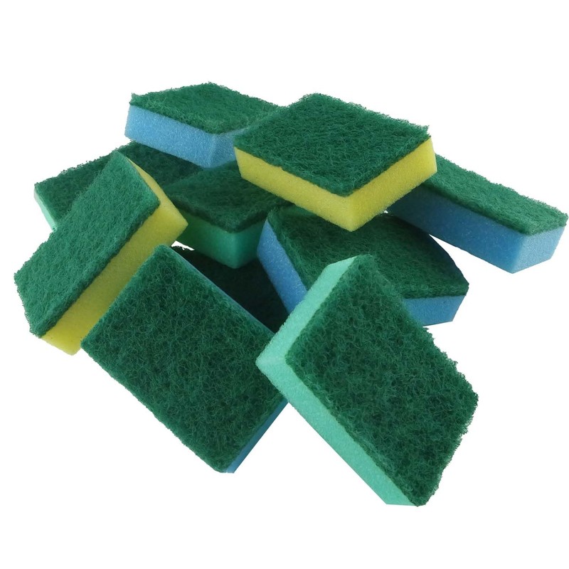 Pack of 100 Washing Up Sponge, 80 x 55 x