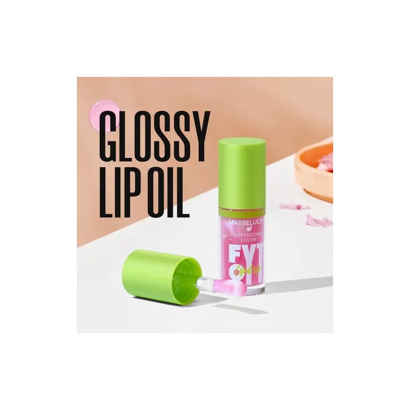 Set De Cuidado Labial Hidratante Glossy Liquid Lip Oil Gloss
