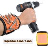 3-In1 Drill Holster Set w/Strong Magnetic Wristband & Solid 2