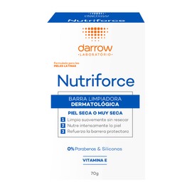 Darrow Nutriforce, Jabón en Barra, Piel Seca, 70g