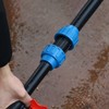 AIMEKE 25 mm PE Pipe Ball Valve Plastic Clamp Connector