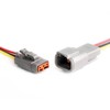 Deutsch DTM 2/3/4/6/8/12 Pin Pre-wired Electrical Wire Connector Set 20-24