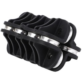 Luqeeg Handheld 3/8 Inch Tube Straightener for Brake, Fuel, Steel, Stainless Steel, Copper Pipes; Black; 1 Pack