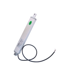 SOViK 4" 4 inch Stroke Micro Linear Actuator, 12V DC Speed 1" per sec Built in Limit Switch, 22lbs Maximum Lift Includes Mounting Brackets