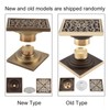 Antique Brass 10cm Shower Floor Drain Bathroom Waste Drain Strainer