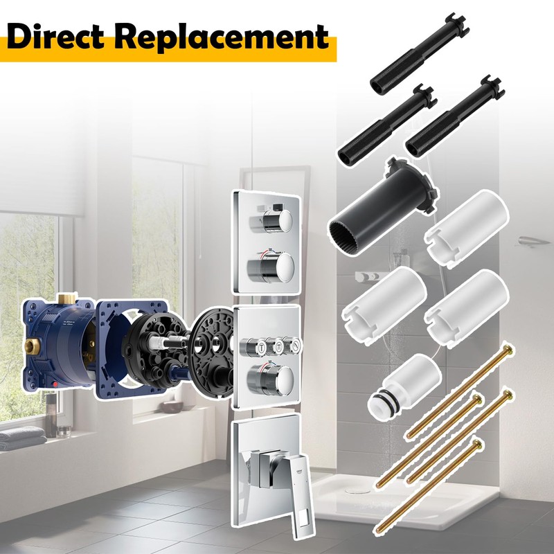 Etersec Universal Shower Valve Extension Kit Compatible with Grohe 14048000,