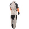 NexGen SH2217 Men's Orange and Silver Oxford Water-Resistant Rain Suit