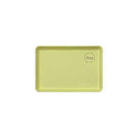 Tradition Acoustic PLATRAY Non-Slip Tray 9.4 inches (24 cm), Yellow, Made in Japan