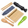 DIY Sushi Maker Set B with Sushi Bazooka, Bamboo Rolling