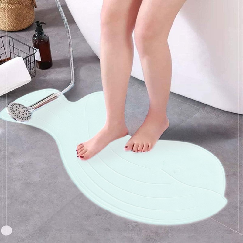 Qulable Bath Mat Kid Bath Mats Non Slip Kids Shower
