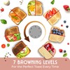 MUELLER HOME Retro Toaster 2 Slice, 7 Browning Levels, 3