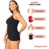 SHAPERMINT Womens Tops 2-Pack - High Compression Scoop Neck Cami