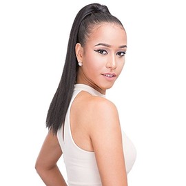 OLIVIA (2 Dark Brown) - Janet Collection Noir Synthetic Drawstring Ponytail