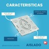 Plantilla de aislado (aislamiento) absoluto dental 5 en 1-Odontologia-Silver