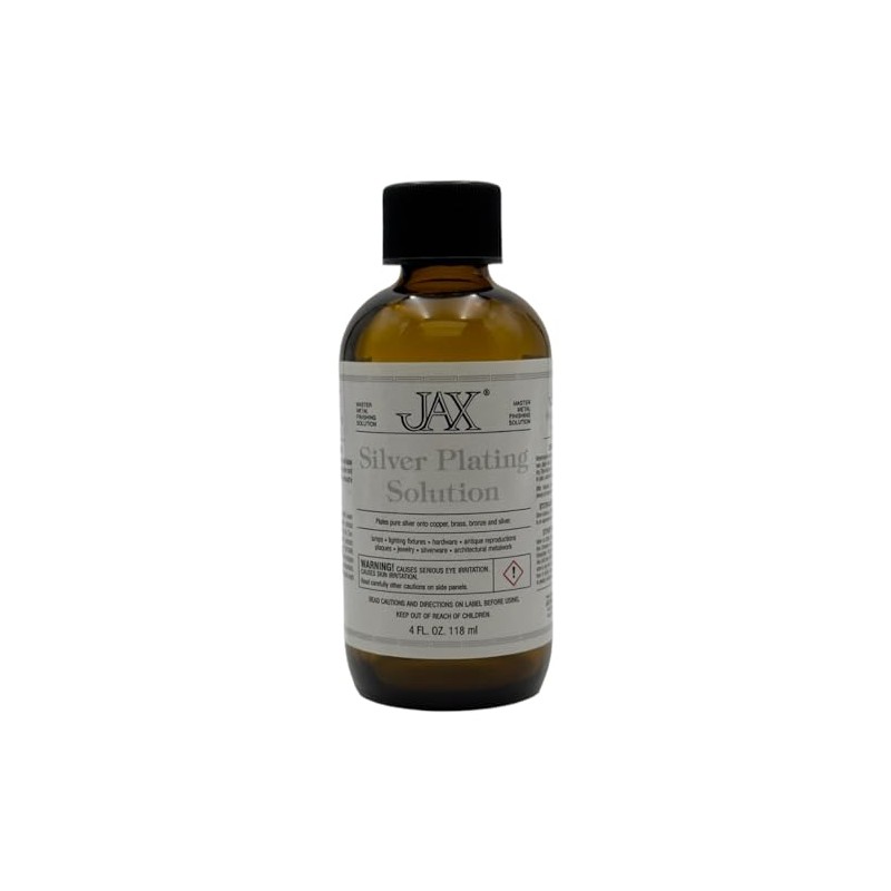 JAX Silver Plating Solution - Metal Finishing Solution - Antique