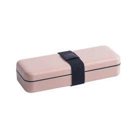 Mini Sewing Kit Double Layer PP Polyester Portable Sewing Kit Handcraft Travel Sewing Kit Mini with Black Elastic Band Pink
